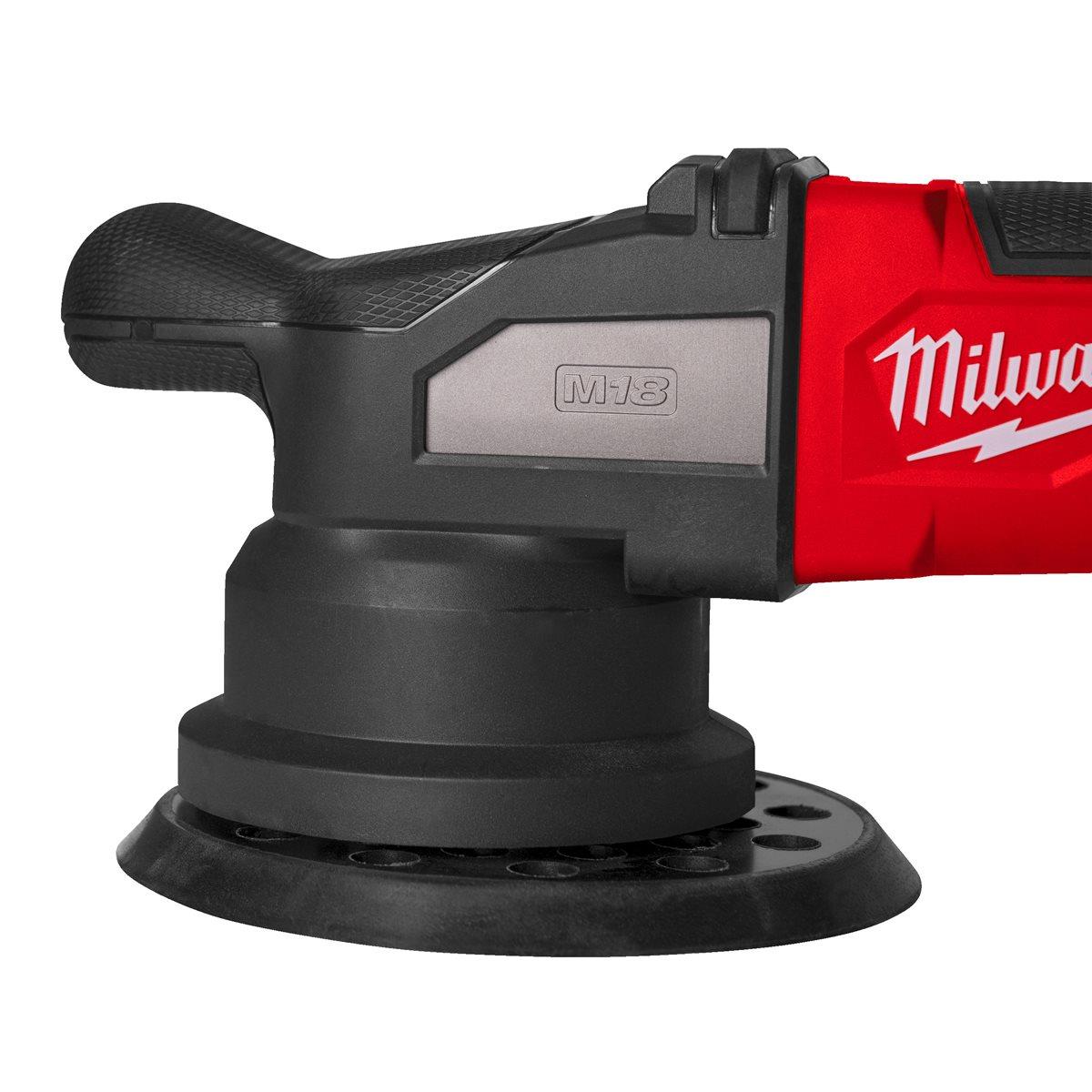 Milwaukee M18FROP21-0X 18V FUEL Brushless 150mm Random Orbital Polisher with 21mm Stroke Body Only in Case 4933478836