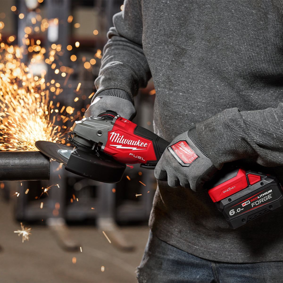 Milwaukee M18FHSAGO180VXPDB2-0X 18V M18 FUEL 180mm Angle Grinder Body Only & Case 4933498942