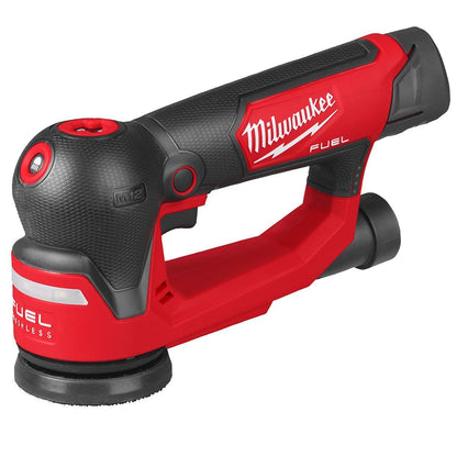 Milwaukee M12FSDR75-0B 12V Brushless 75mm Random Orbit Sander Body Only & Bag 4933498232