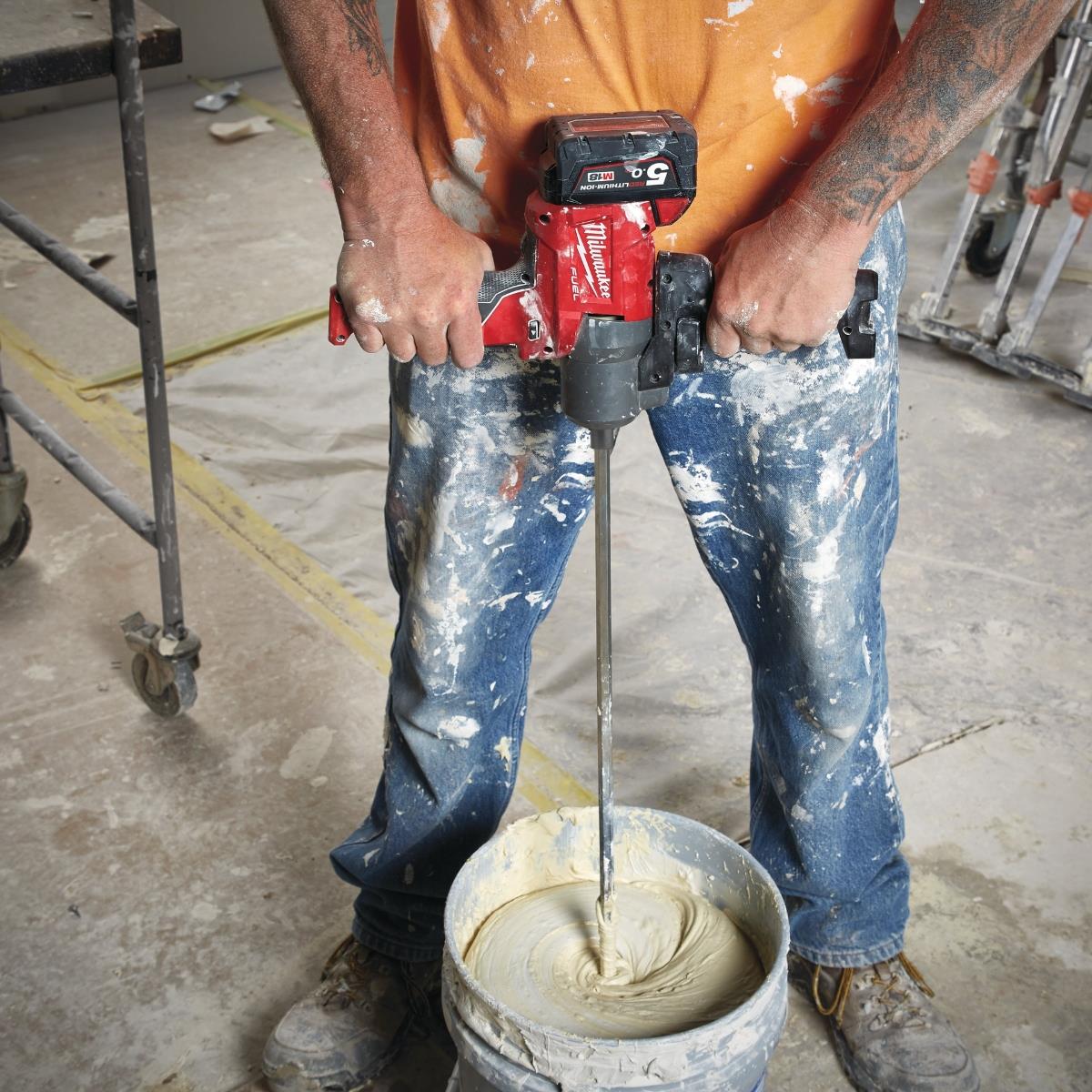 Milwaukee M18FPM-0X 18V FUEL Brushless Paddle Mixer Body Only with Case 4933459719