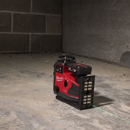 Milwaukee M12A3PLO-0C 12V M12 Green Auto Alignment 360° 3 Plane Laser Body Only & Case 4933499001