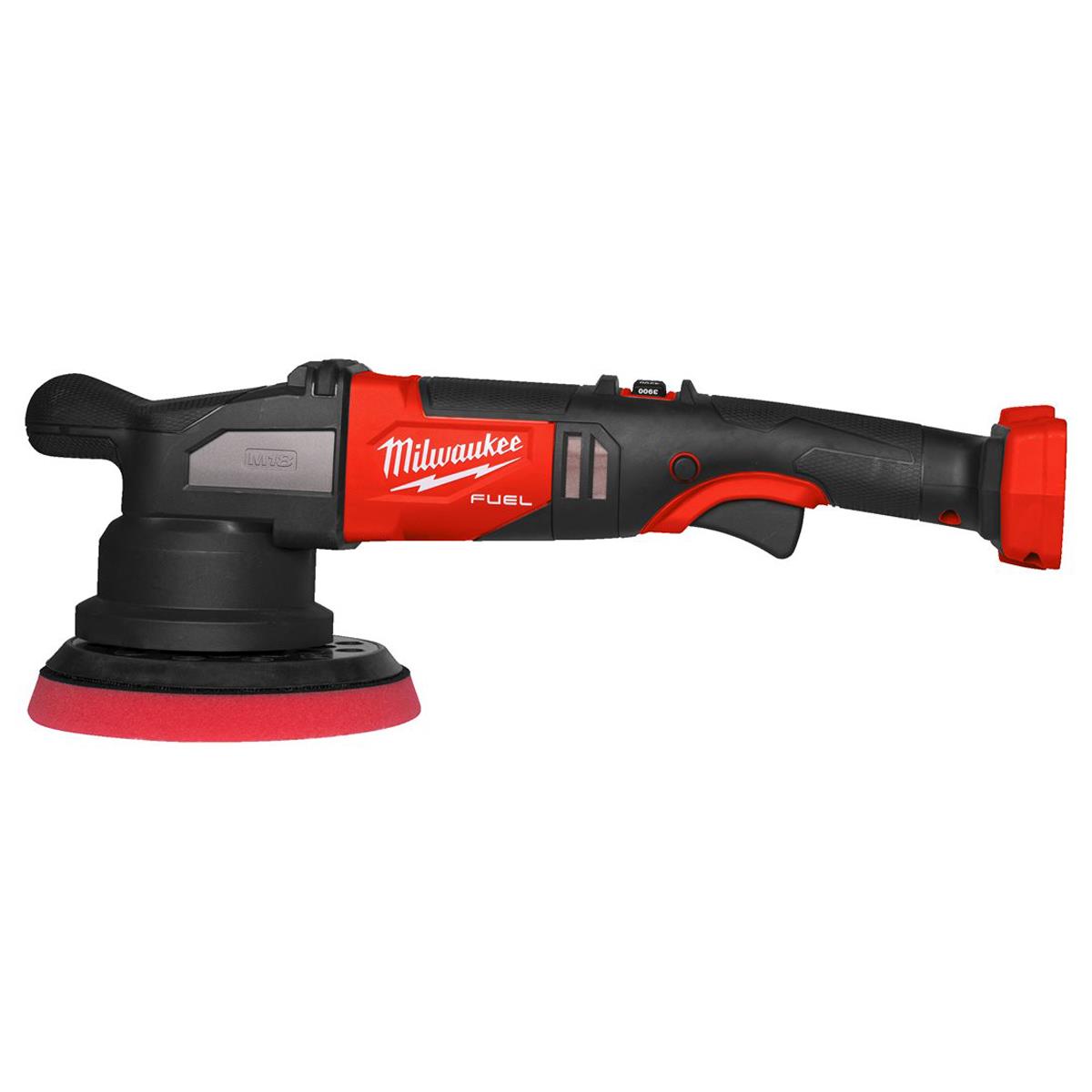Milwaukee M18FROP21-0X 18V FUEL Brushless 150mm Random Orbital Polisher with 21mm Stroke Body Only in Case 4933478836