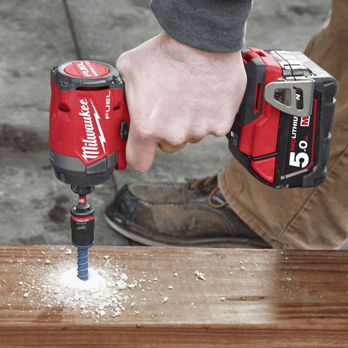 Milwaukee M18FID3-0 18V Fuel Brushless Impact Driver Body Only 4933498061