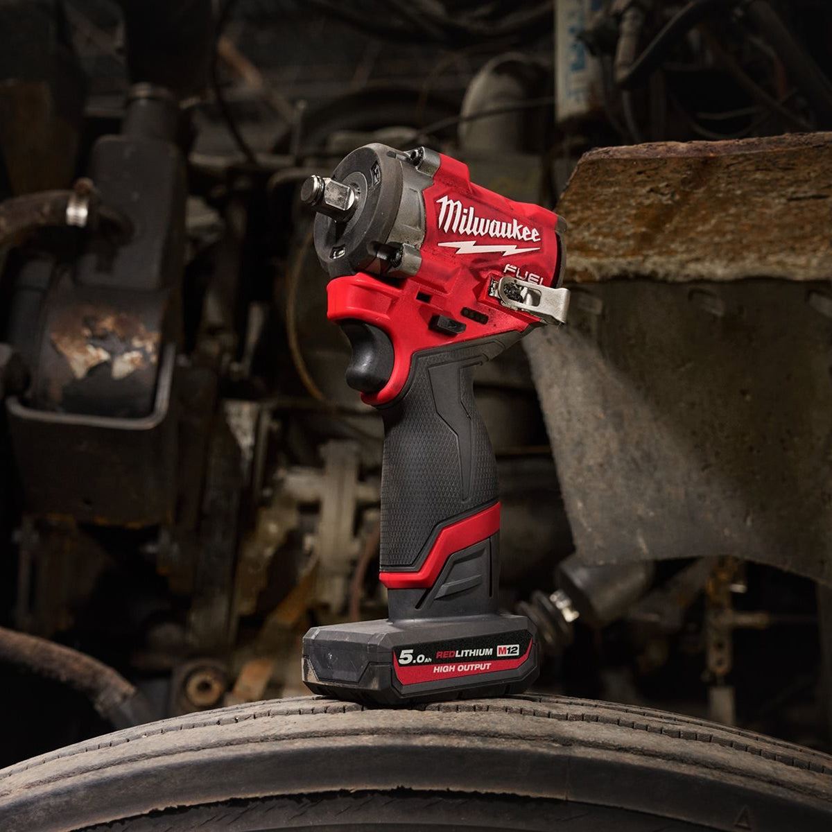 Milwaukee M12FCIWF12G3-0 12V Brushless 1/2" Compact Impact Wrench with Friction Ring Body Only 4933493454