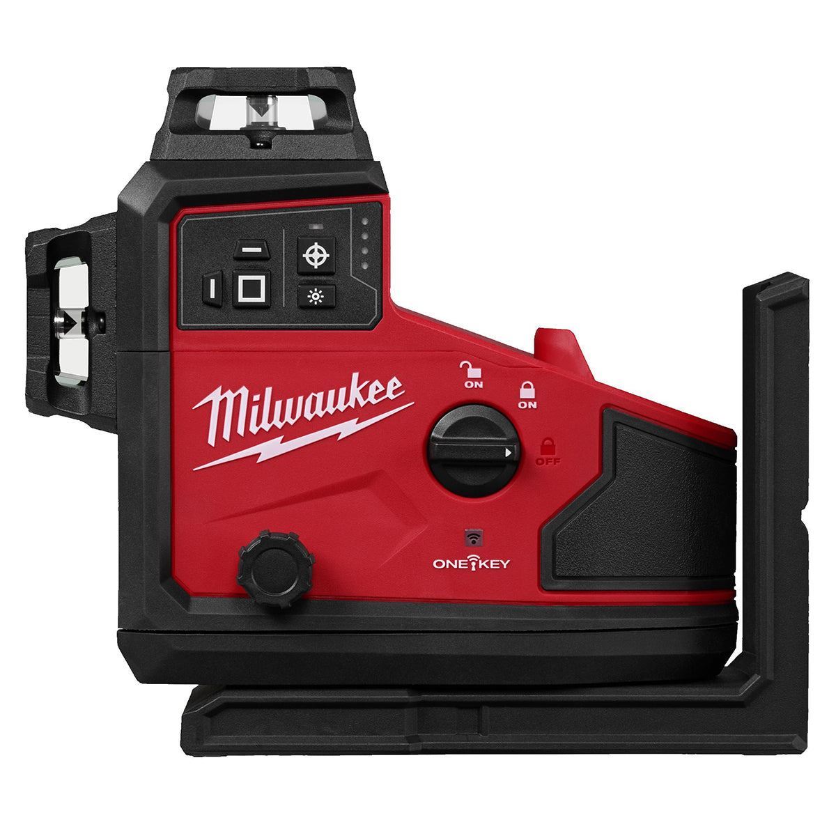 Milwaukee M12A3PLO-0C 12V M12 Green Auto Alignment 360° 3 Plane Laser with 1 x 3.0Ah Battery Charger Case & Laser Tripod