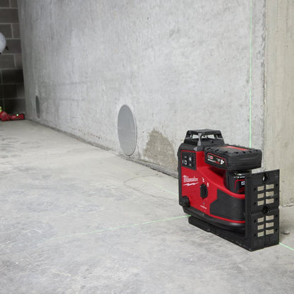 Milwaukee M12A3PLO-0C 12V M12 Green Auto Alignment 360° 3 Plane Laser Body Only & Case 4933499001