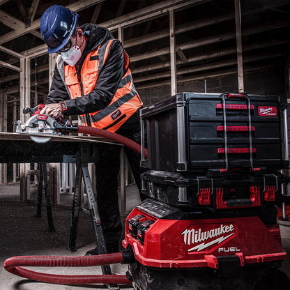 Milwaukee M18ONEF2VC34M-0 AC/DC 18V Dual Battery Brushless 34L M-Class Dust Extractor with VACLINK Body Only 4933498143