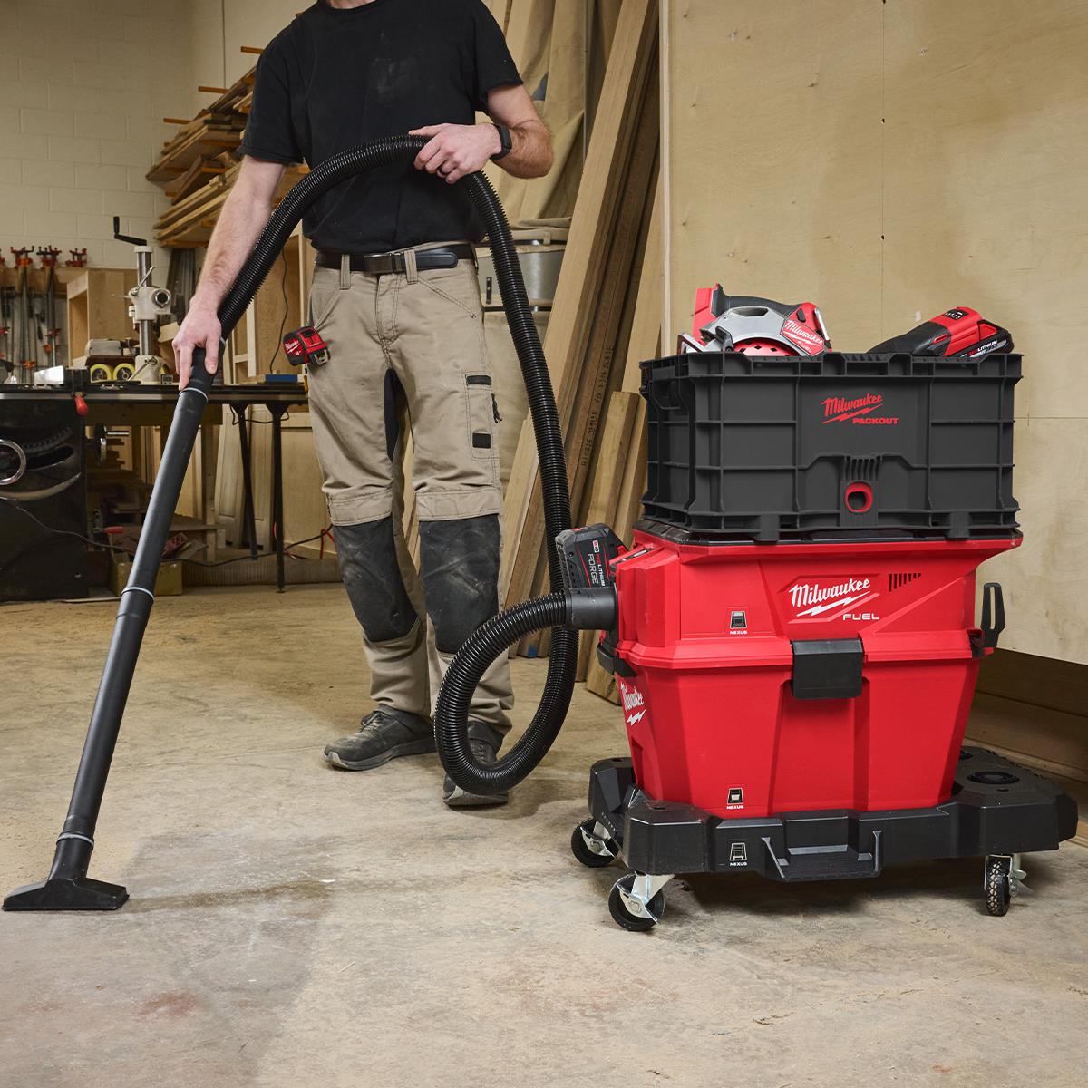 Milwaukee M18FVC23L-0 18V FUEL Brushless 23L L-Class Wet & Dry Vacuum Cleaner Body Only 4933500141