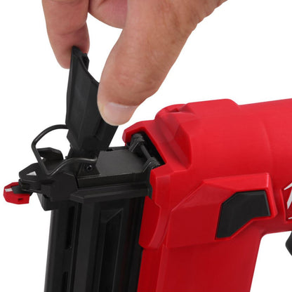 Milwaukee M12FCN18GS-0X 12V FUEL Brushless 18Ga Second Fix Straight Finishing Brad Nailer Body Only in Case 4933493354