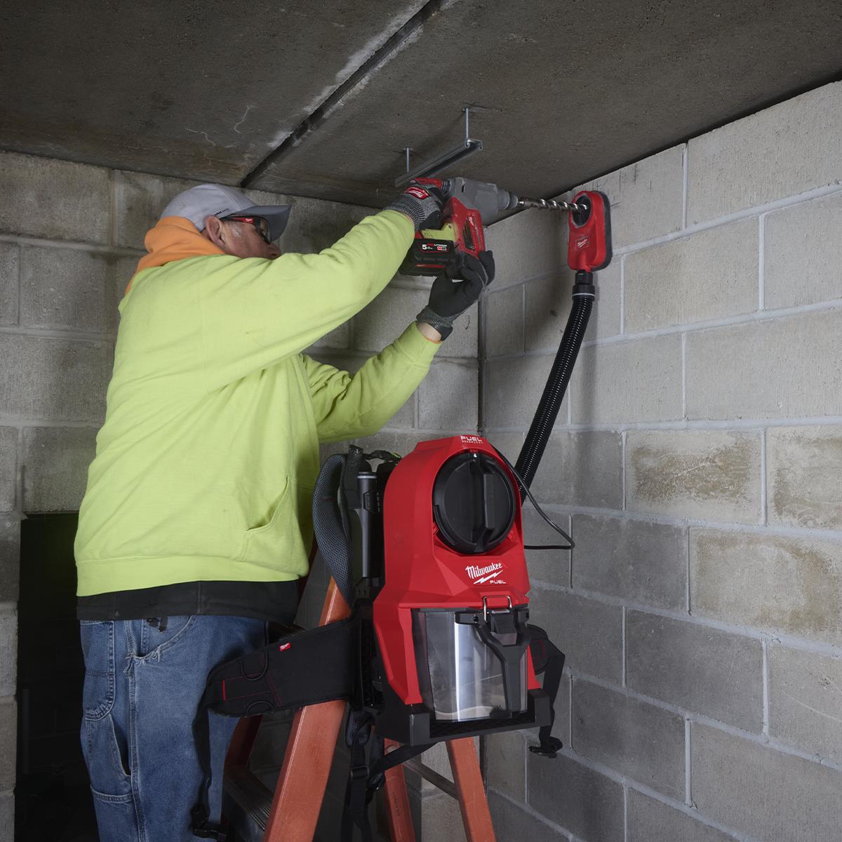 Milwaukee M18FBPV2-0 18V M18 FUEL Brushless L-Class Backpack Vacuum Body Only 4933500039